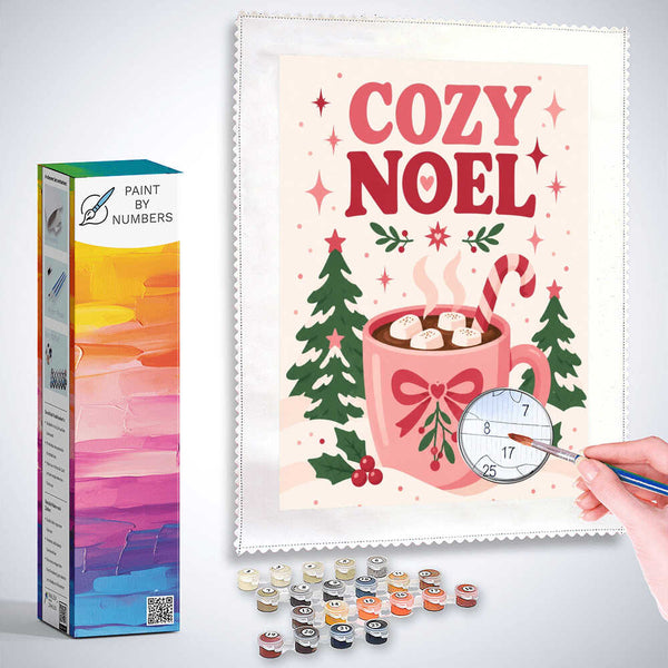 Paint by Numbers - Winter magic – Cozy Christmas