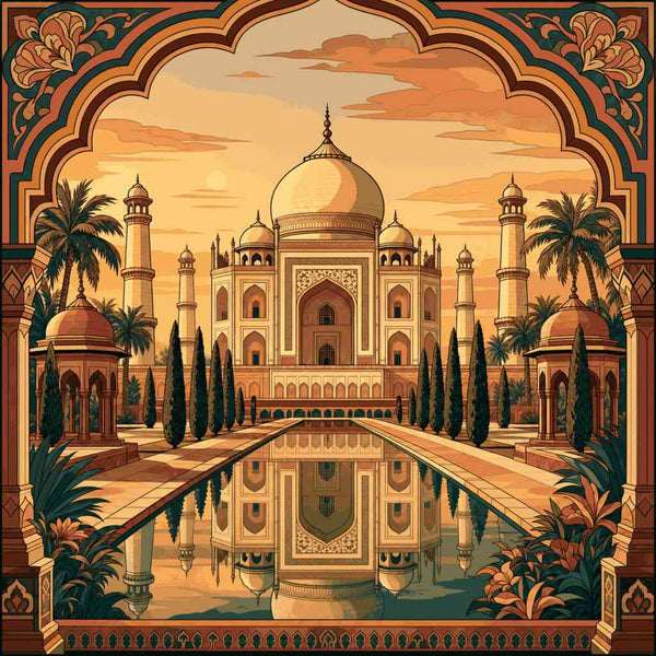 Paint by Numbers - Magic of Twilight: Indian Dream