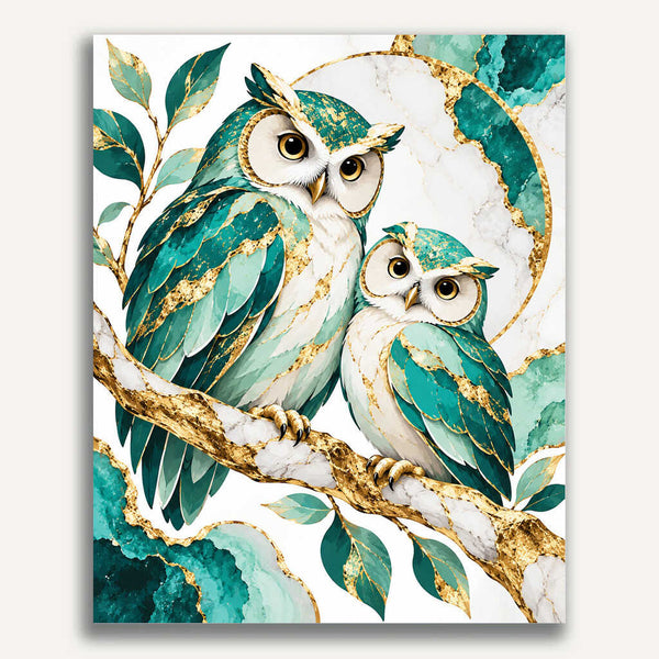 Paint by Numbers - Golden Wisdom by Moonlight