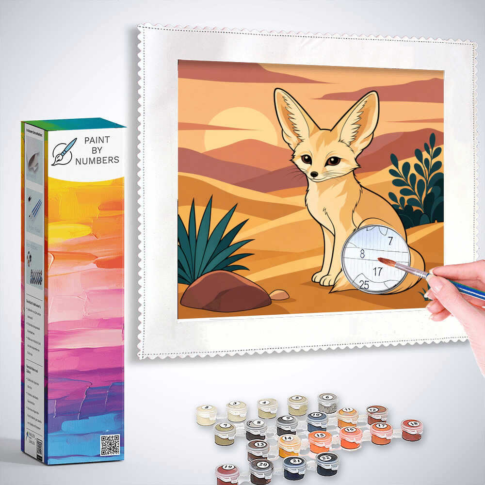 Paint by Numbers - Magic of the Desert