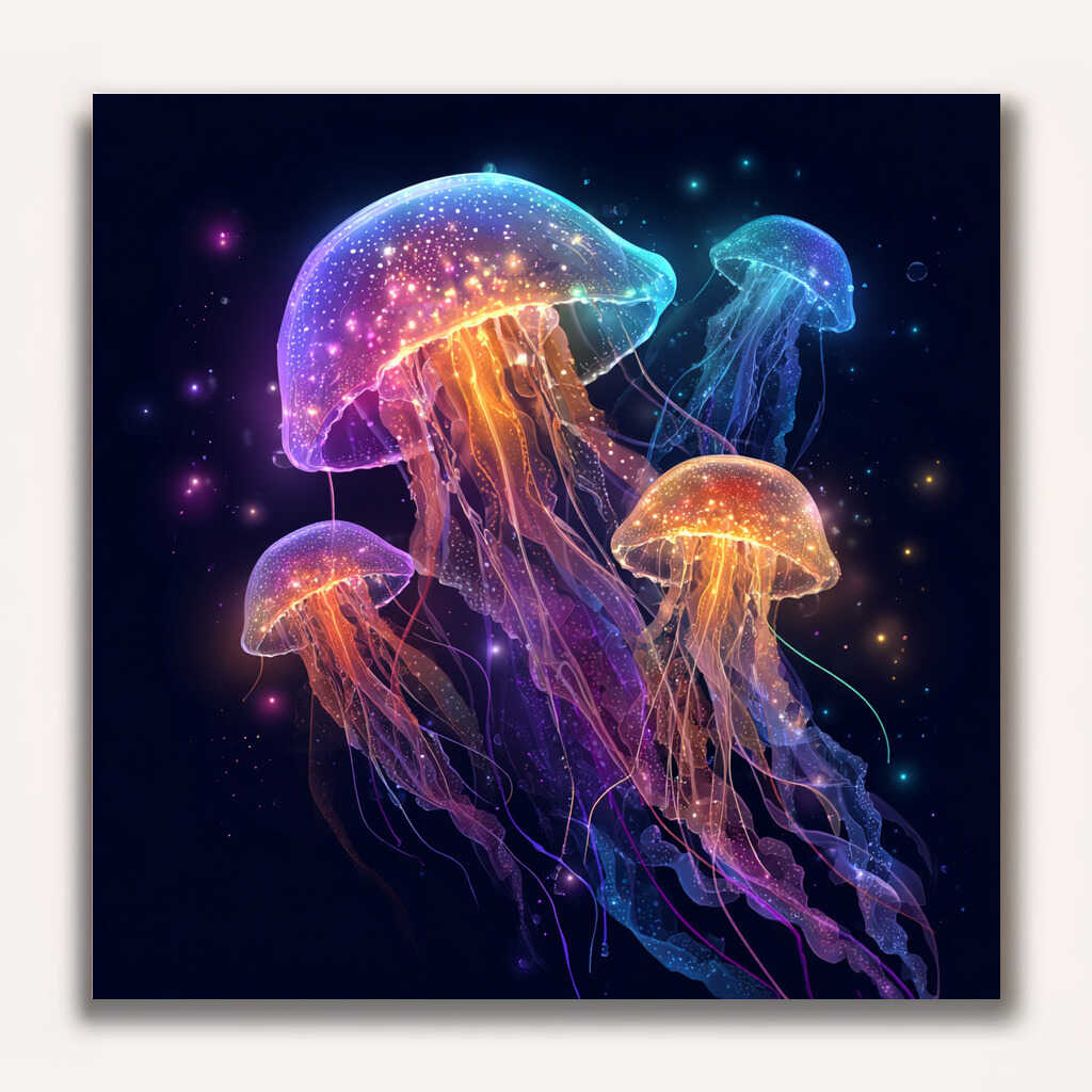 Paint by Numbers - Luminous reveries of the depths