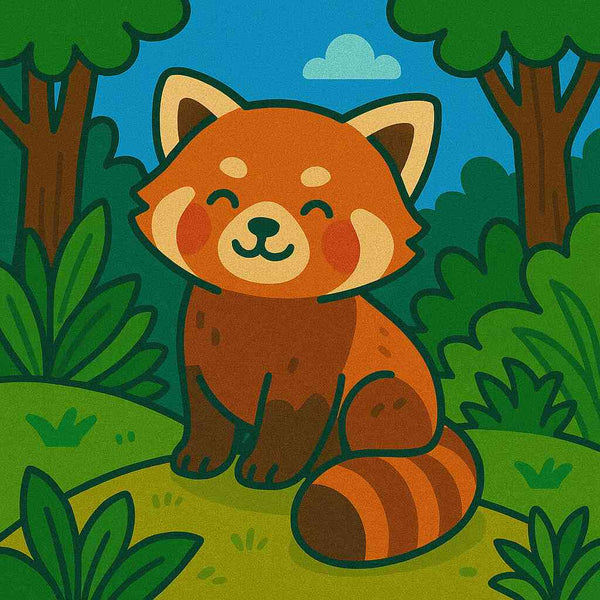 Paint by Numbers - Smile in the jungle