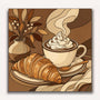 Paint by Numbers - Morning magic in the café