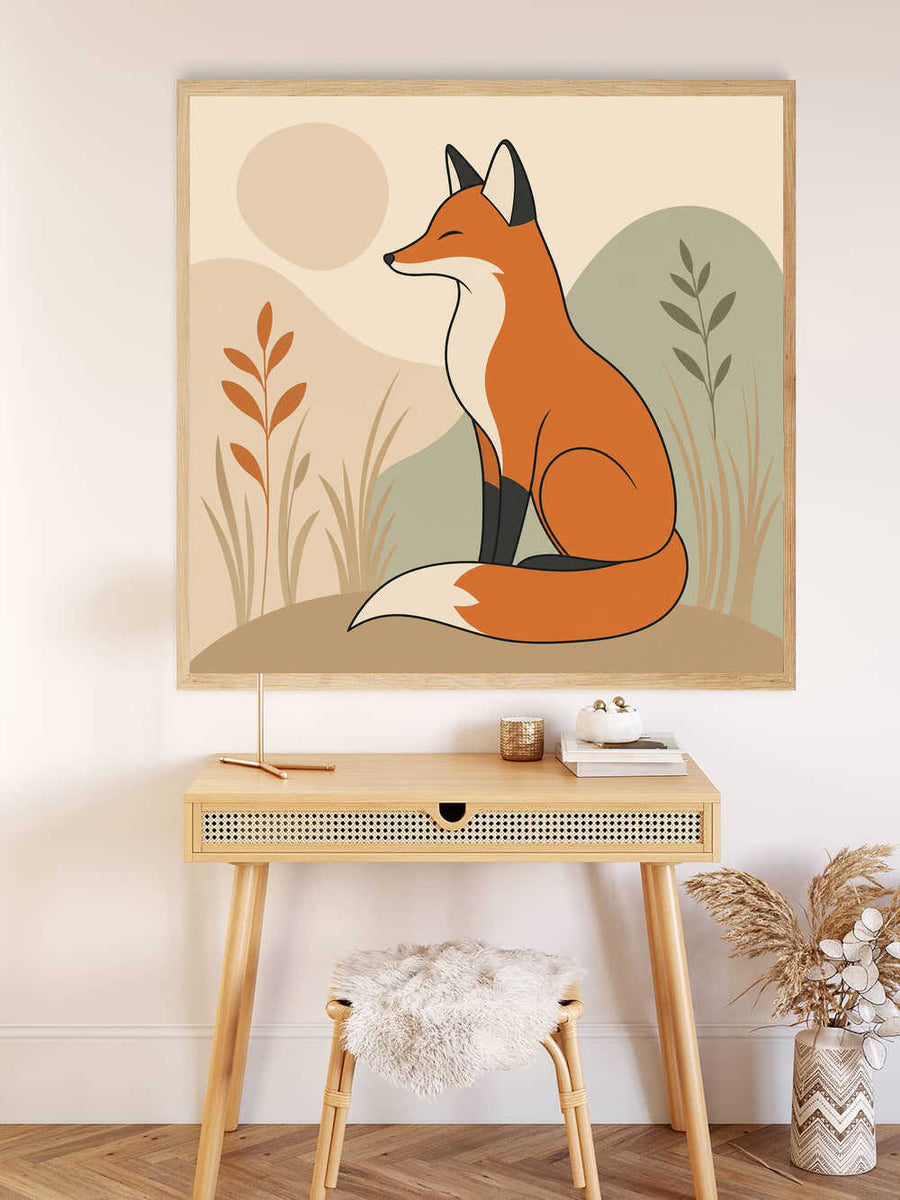 Paint by Numbers - The Dreaming Fox