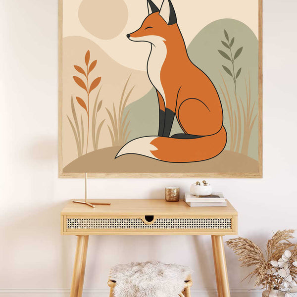 Paint by Numbers - The Dreaming Fox