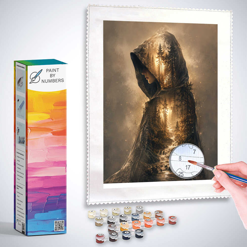 Paint by Numbers - The Guardian of the Forest