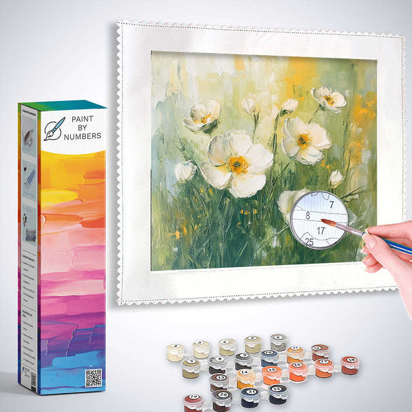 Paint by Numbers - Flower Poetry in the Sunlight