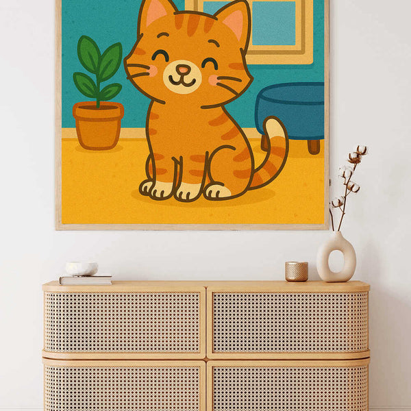 Paint by Numbers - Sunshine in the living room
