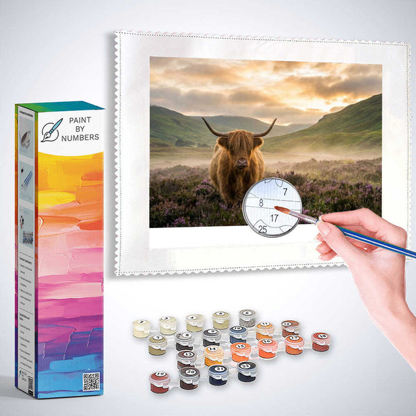 Paint by Numbers - Majesty of the morning in the mist