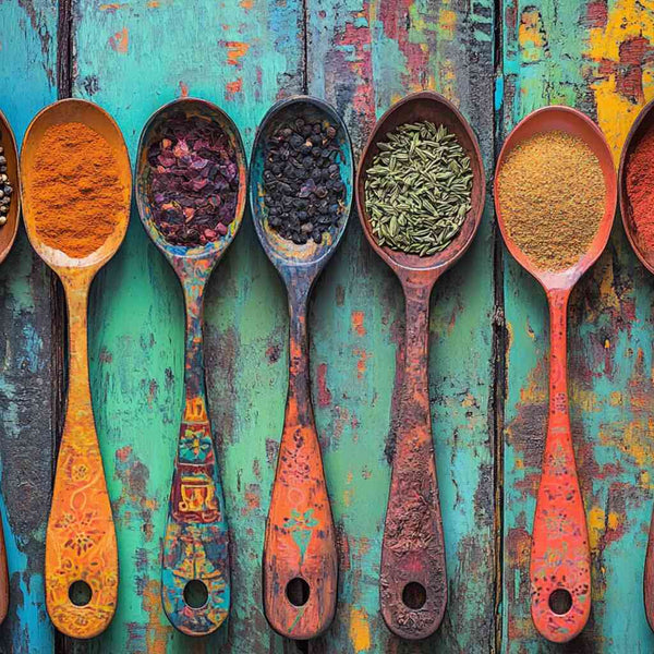 Paint by Numbers - Spoon collection, spices