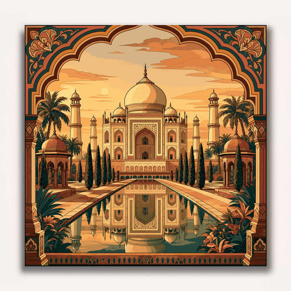 Paint by Numbers - Magic of Twilight: Indian Dream