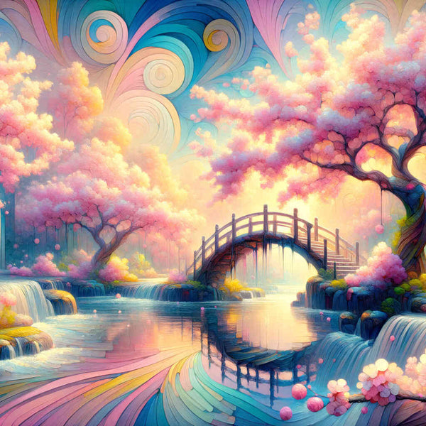Fairy tale landscape, dreamlike - Paint by Numbers