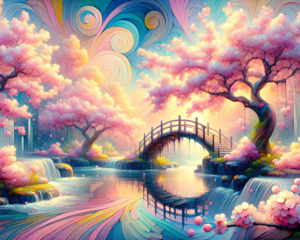 Fairy tale landscape, dreamlike - Paint by Numbers