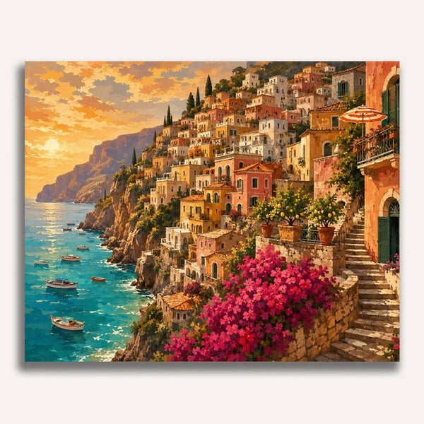 Paint by Numbers - Mediterranean Awakening
