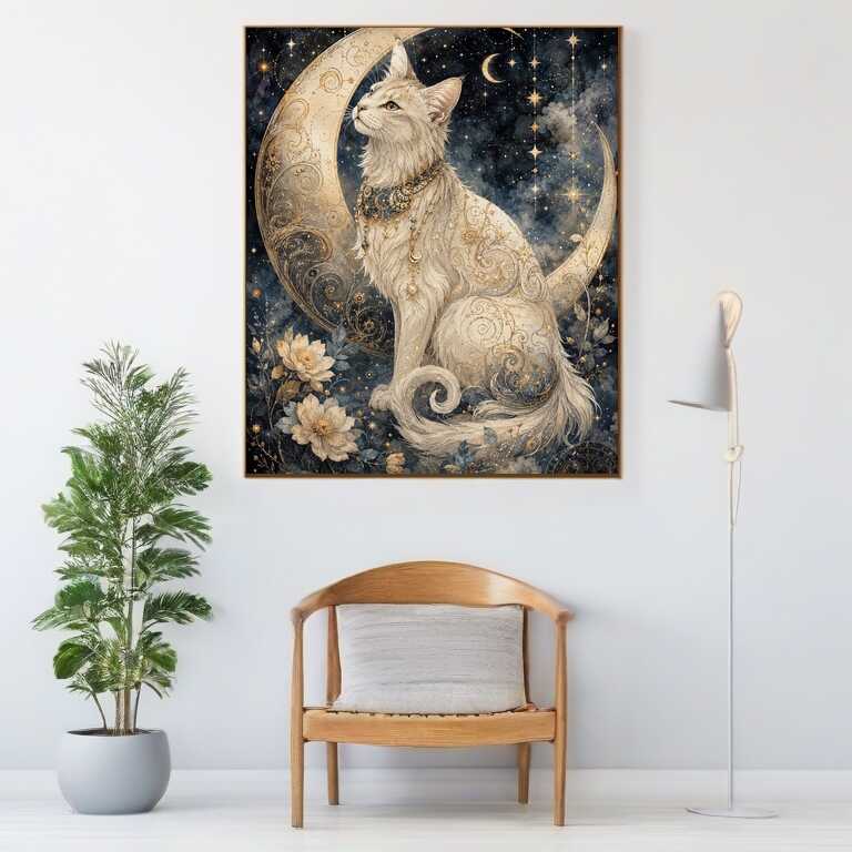 Paint by Numbers - Night's glow of fantasy