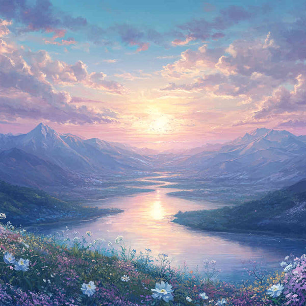 Paint by Numbers - winter magic and warmth