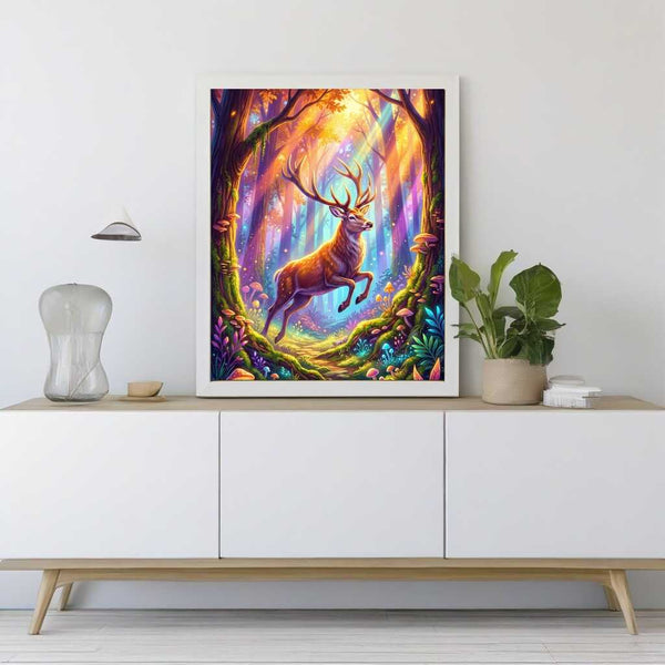 Paint by Numbers - The magical light of the forest