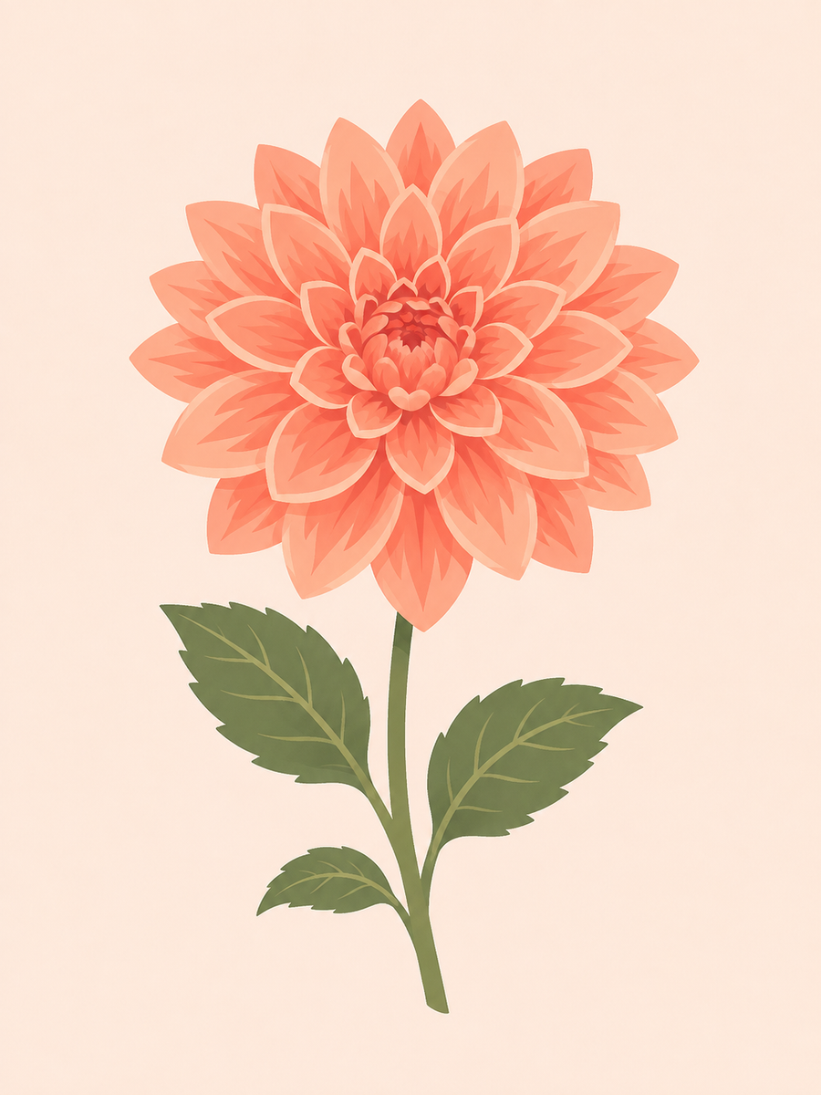 flower lovers, set of 4 - Mini paint by numbers