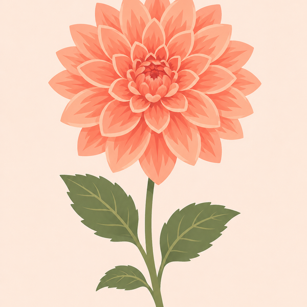 flower lovers, set of 4 - Mini paint by numbers