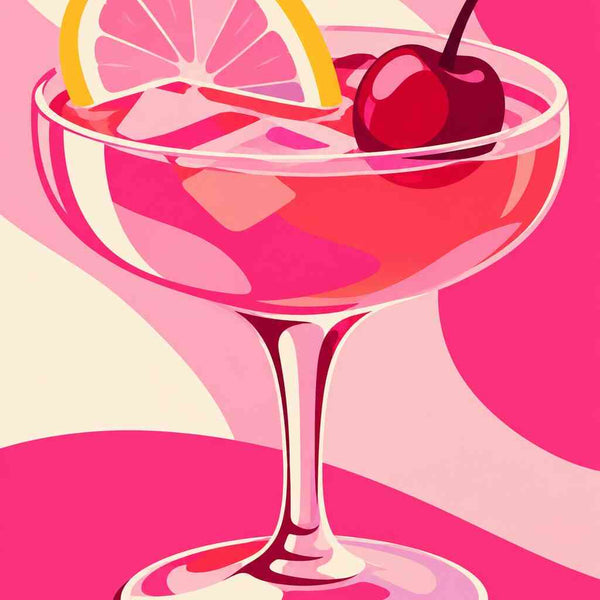 Paint by Numbers - Summer dreams in a glass