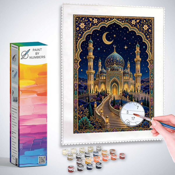 Paint by Numbers - Starry Night Palace