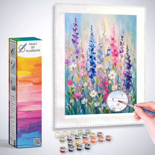 Paint by Numbers - Colors of springtime joy