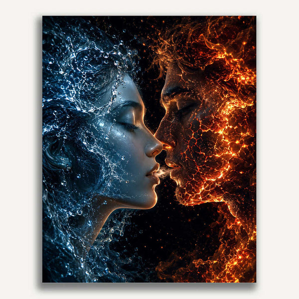 Paint by Numbers - Kiss of the Elements