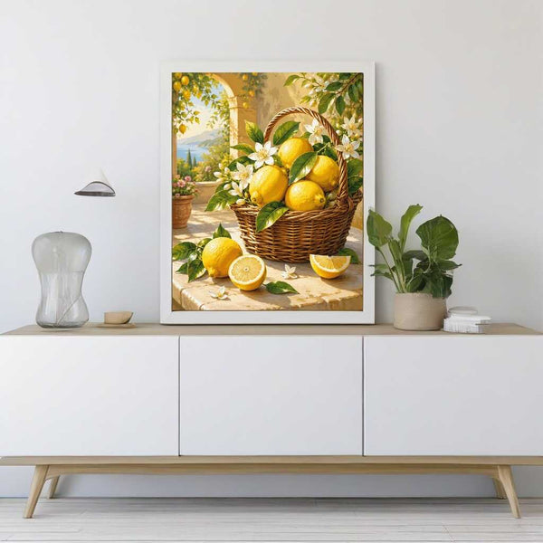 Paint by Numbers - Sunlight in the lemon garden