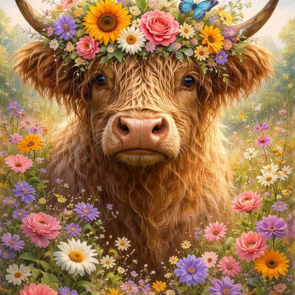 Paint by Numbers - Flower crown of harmony