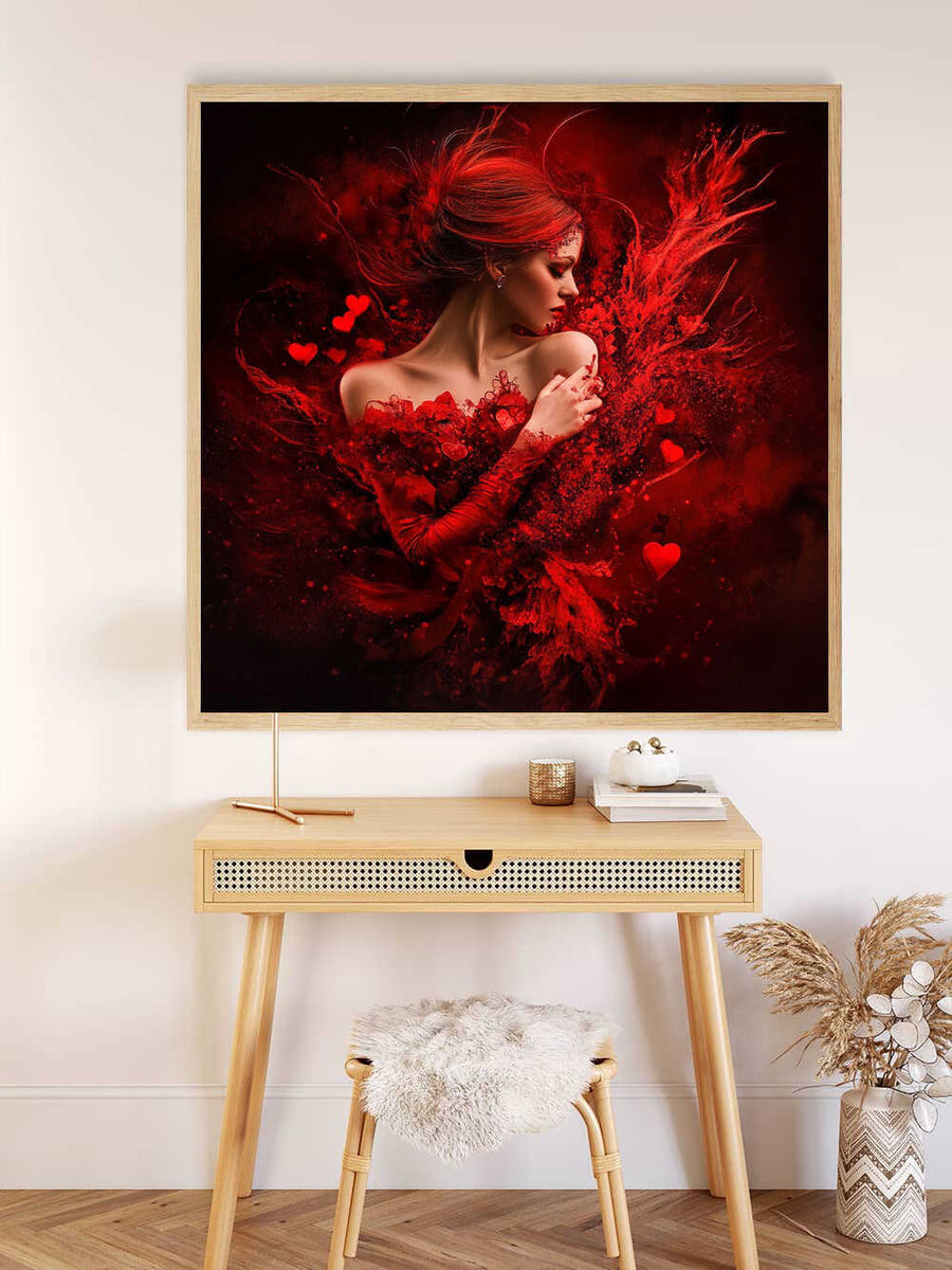 Paint by Numbers - flames of passion