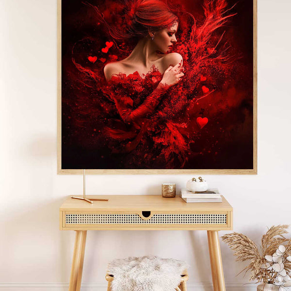 Paint by Numbers - flames of passion