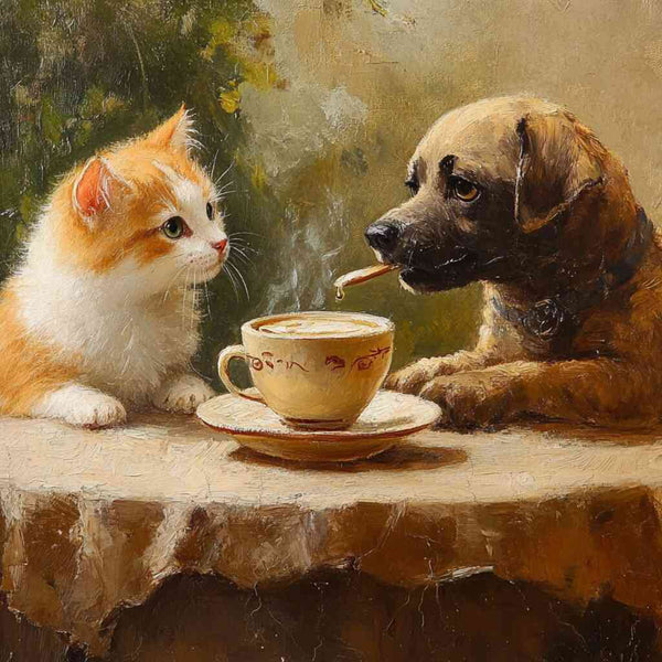 Paint by Numbers - Dialogue in Sepia