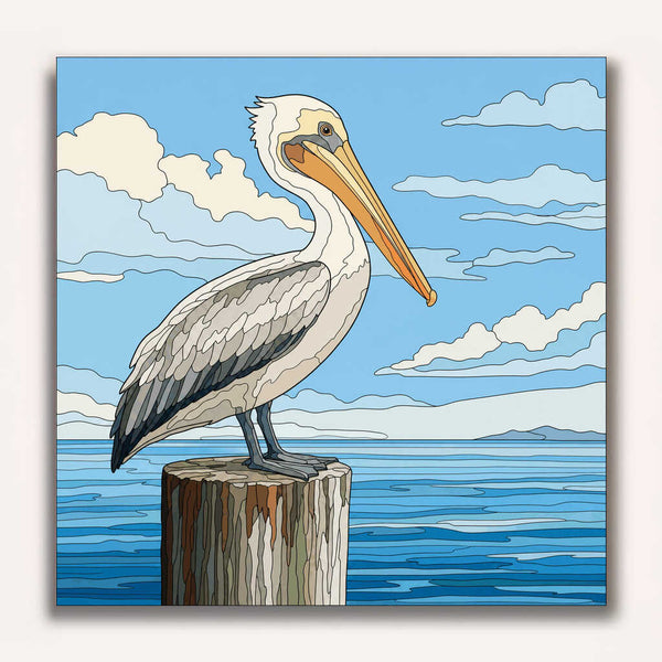 Paint by Numbers - Peace in the Morning – The Guardian of the Sea
