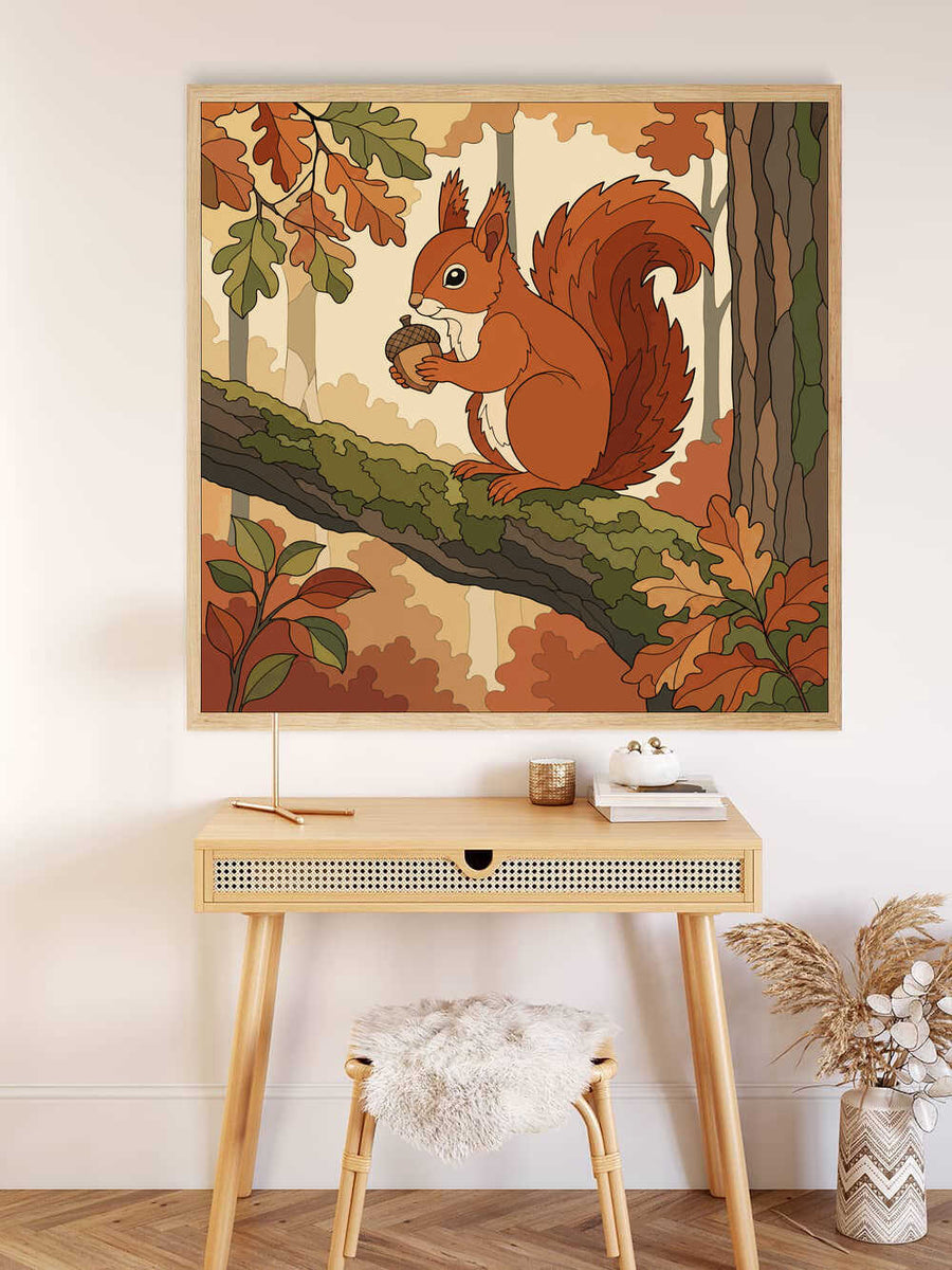 Paint by Numbers - Autumn Magic – The Curious Squirrel