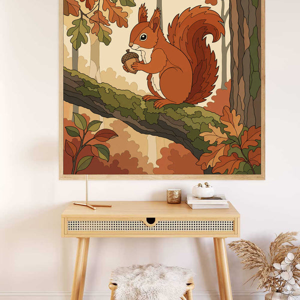 Paint by Numbers - Autumn Magic – The Curious Squirrel