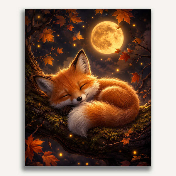 Paint by Numbers - Moonlit Night Dreams