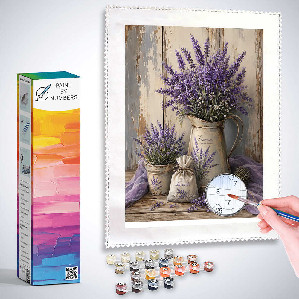 Paint by Numbers - Lavender Dreams of Provence