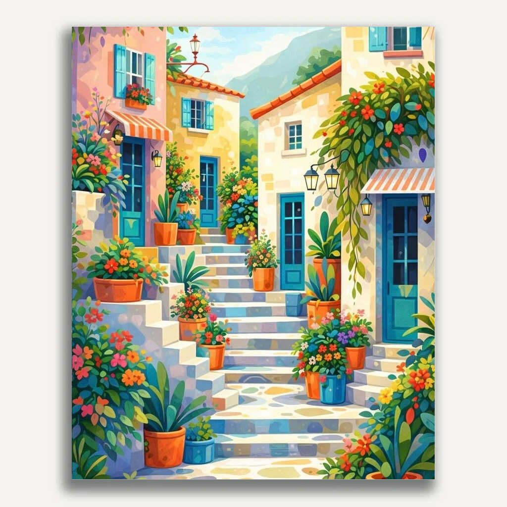 Paint by Numbers - Sun-kissed idyll