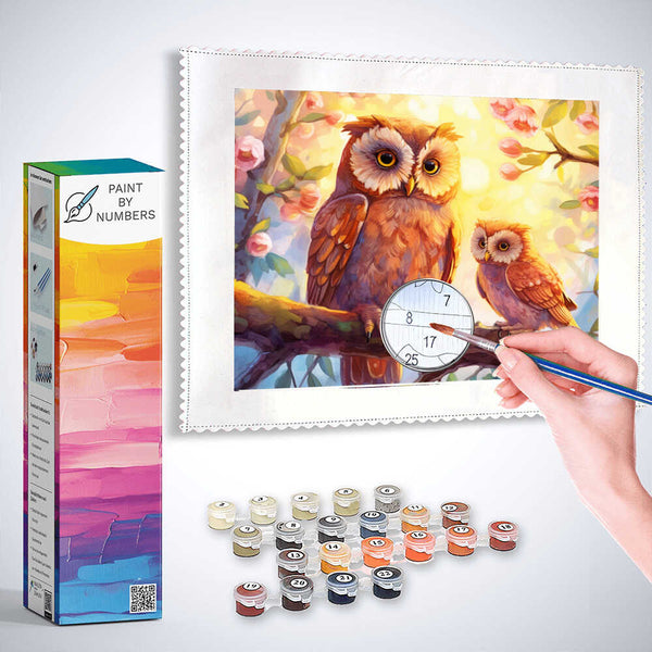 Paint by Numbers - Enchanted Companions, Mother Child