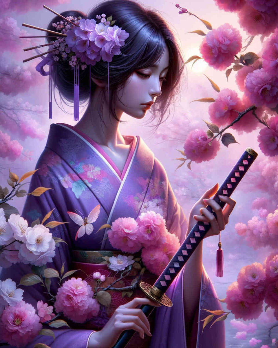 Paint by Numbers - Japanese beauty