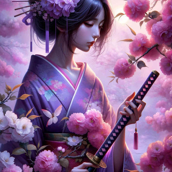 Paint by Numbers - Japanese beauty