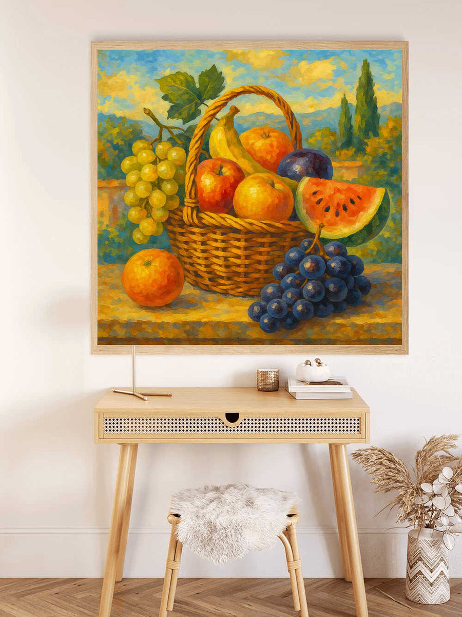 Paint by Numbers - Mediterranean fruit harmony