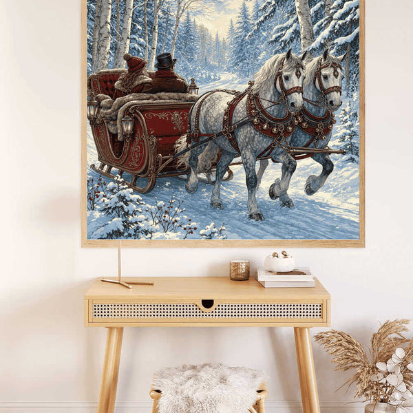 Paint by Numbers - Winter magic of togetherness