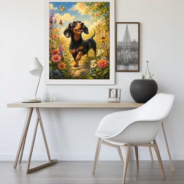 Paint by Numbers - A pleasant stroll in the flower garden
