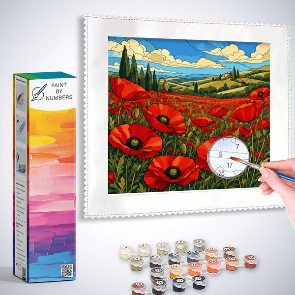 Paint by Numbers - Blooming longing