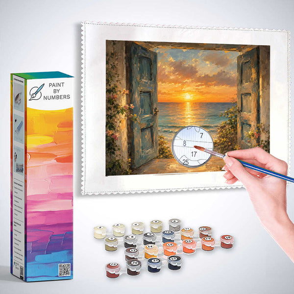 Paint by Numbers - The gateway to the sea of sun