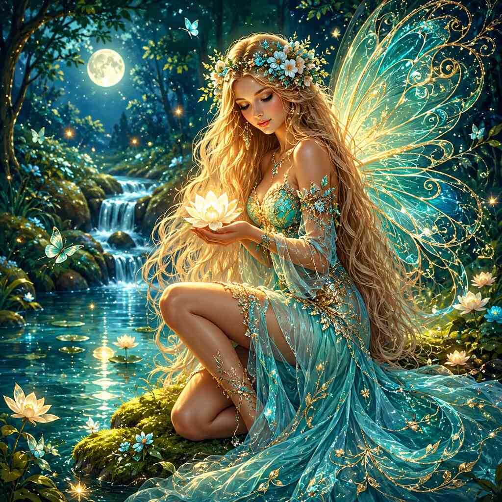 Paint by Numbers - Magic of the Moonlit Night