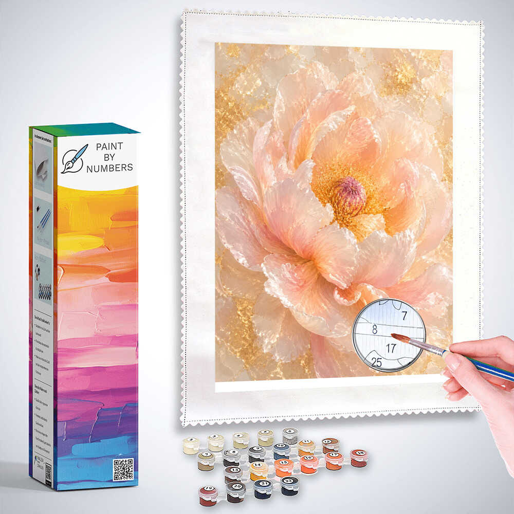 Paint by Numbers - Golden Bloom of the Dawn