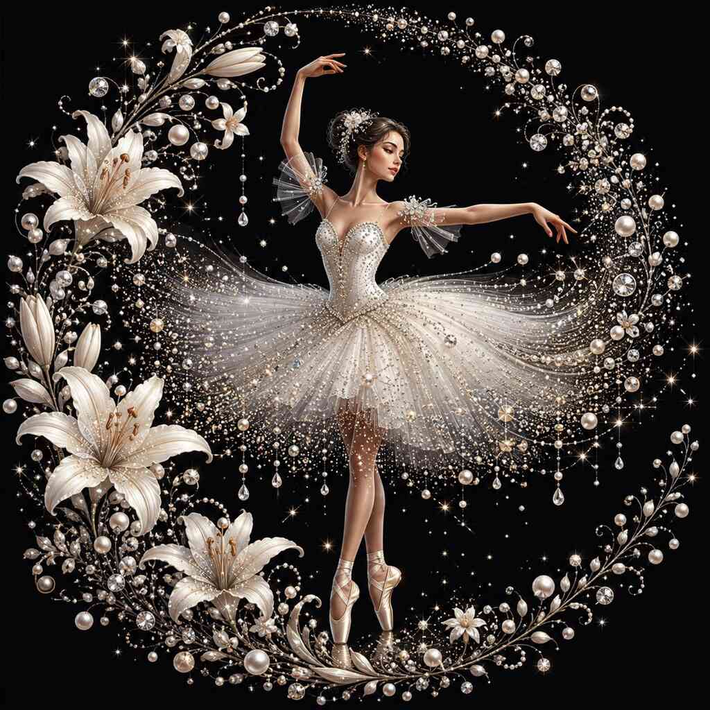 Paint by Numbers - The splendor of the graceful night