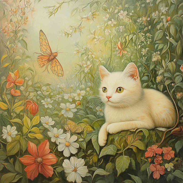 Paint by Numbers - Whispering in the Flower Garden